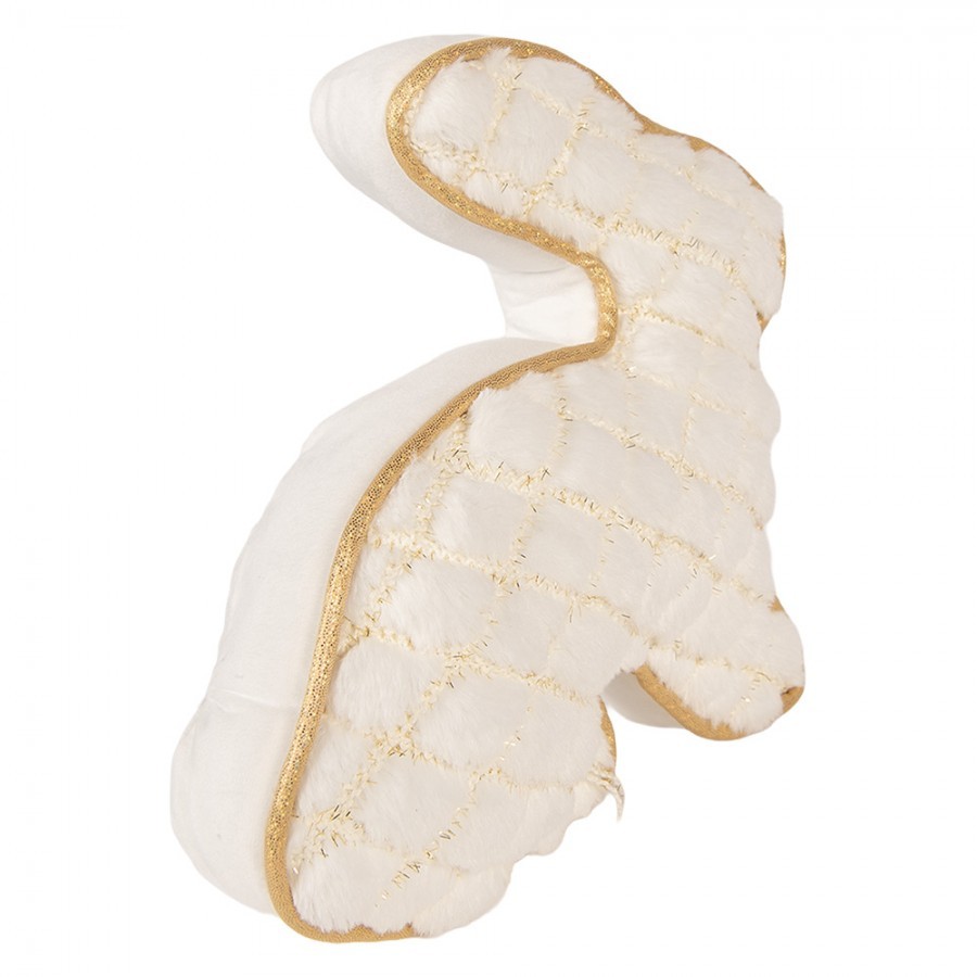 Door Stop Rabbit 29x10x27 Cm White Polyester - 29*10*27 cm