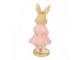 Decorative Figurine Rabbit 9x9x19 Cm Beige Plastic - 9*9*19 cm Clayre & Eef