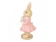 Decorative Figurine Rabbit 9x9x19 Cm Beige Plastic - 9*9*19 cm Clayre & Eef