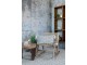 Přírodní houpací křeslo s výpletem Lounge French chair - 88*59*78 cm Chic Antique