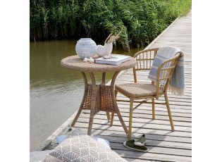 Venkovní bistro židle La Rochelle s výpletem - 62*53*82 cm