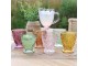 Set 6ks barevných skleniček na vodu Saint-Émilion - Ø 8*10 cm / 200ml Chic Antique
