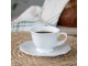 Porcelánový šálek s podšálkem espresso Provence lace - 7cm / 100 ml Chic Antique