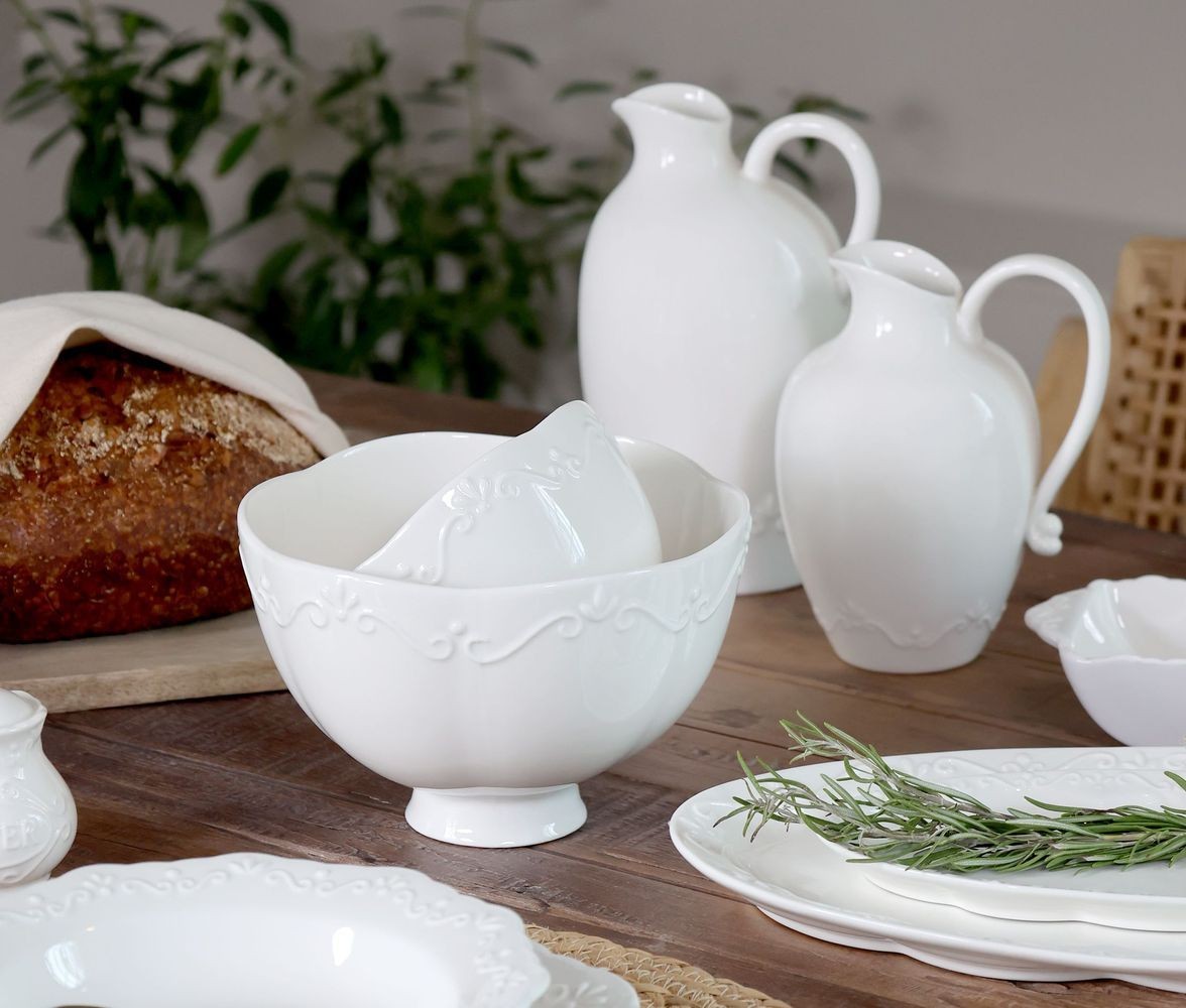 Porcelánová mísa Provence lace - Ø 18*12 cm / 1400ml