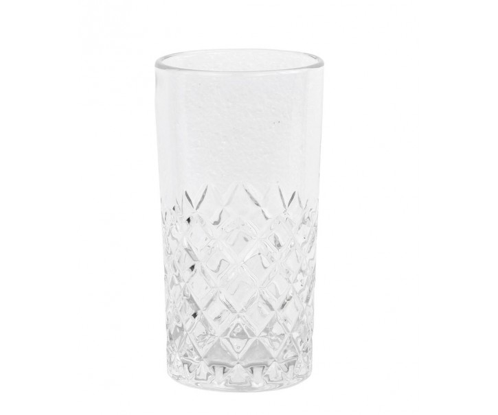 Sklenička s diamantovým brusem Lorient - Ø 8*15 cm / 400ml Chic Antique