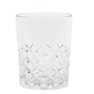 Sklenička s diamantovým brusem Lorient - Ø 8*10 cm / 250 ml