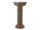 Zelený antik dekorační sloup pod květiny Antiqou - 35*35*92 cm J-Line by Jolipa