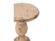 Béžový antik odkládací stůl Antiqou French - Ø 41*58 cm J-Line by Jolipa