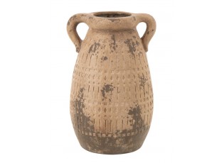 Béžový antik květináč / váza Antiqou French - Ø 28*31 cm