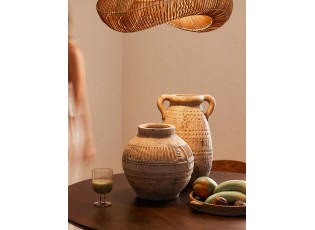 Béžový antik květináč / váza Antiqou French - Ø 28*28 cm