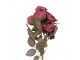 Artificial Flower Rose 43 Cm Red Plastic - 8*13*43 cm Clayre & Eef