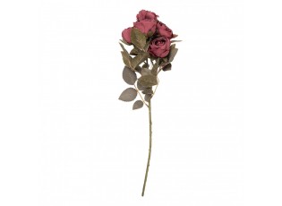 Artificial Flower Rose 43 Cm Red Plastic - 8*13*43 cm