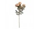 Artificial Flower Rose 43 Cm Brown Plastic - 8*13*43 cm Clayre & Eef