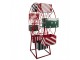 Christmas Decoration Giant Wheel Red Metal - 137*50*160 cm Clayre & Eef