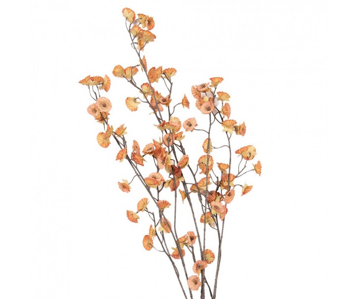Artificial Flower 135 Cm Orange Plastic - 15*15*135 cm Clayre & Eef