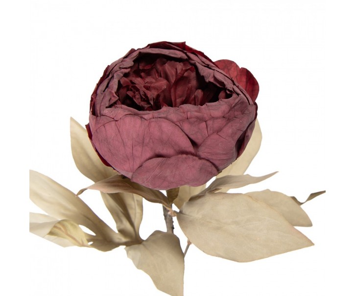 Artificial Flower 62 Cm Red Plastic - 11*11*62 cm Clayre & Eef