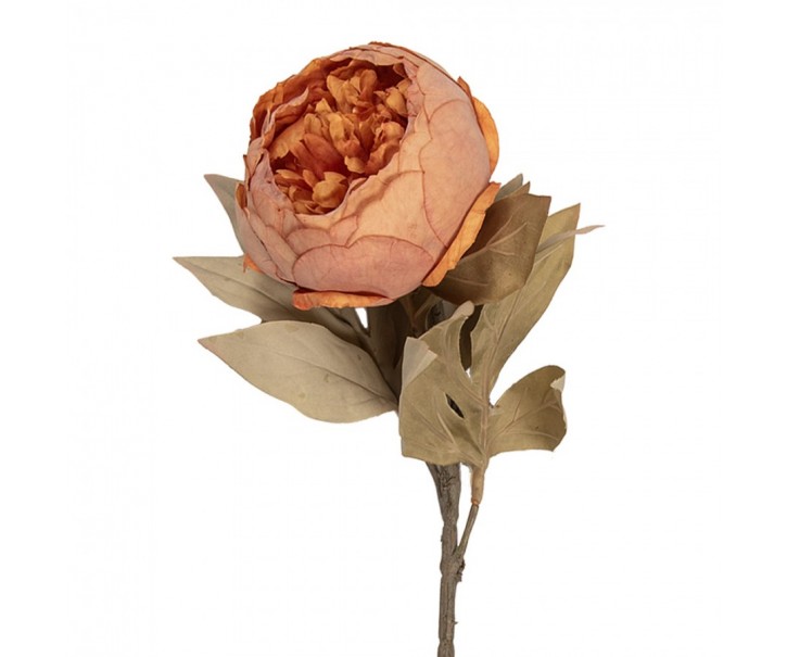 Artificial Flower 62 Cm Orange Plastic - 11*11*62 cm Clayre & Eef