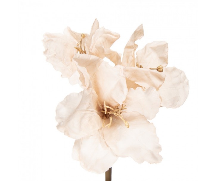 Artificial Flower 65 Cm Beige Plastic - 16*16*65 cm Clayre & Eef