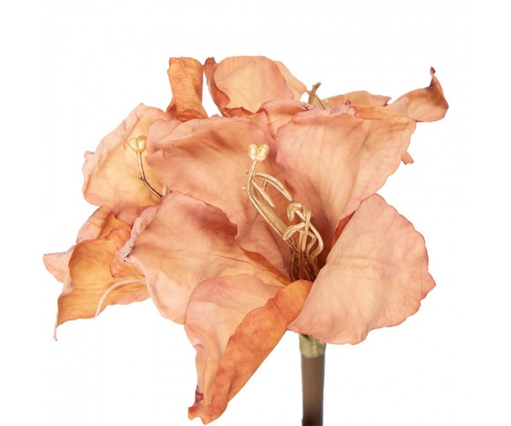 Artificial Flower 65 Cm Orange Plastic - 16*16*65 cm Clayre & Eef