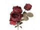 Artificial Flower 52 Cm Red Plastic - 12*15*52 cm Clayre & Eef