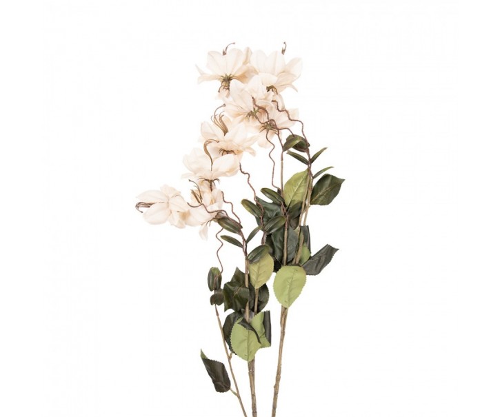Artificial Flower 120 Cm White Plastic - 14*14*120 cm Clayre & Eef