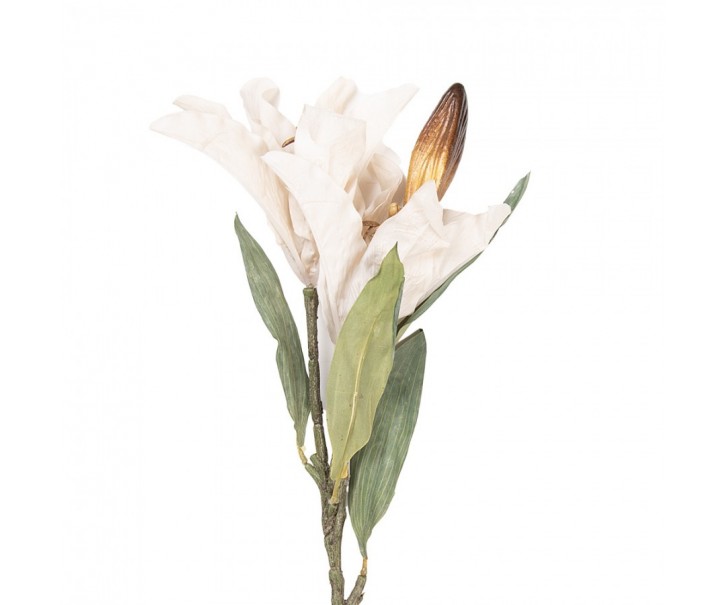 Artificial Flower 88 Cm Beige Plastic - 12*16*88 cm Clayre & Eef