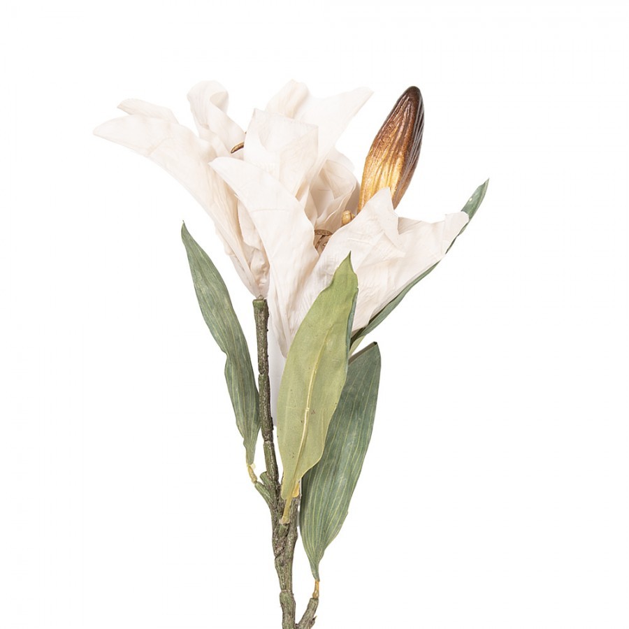 Artificial Flower 88 Cm Beige Plastic - 12*16*88 cm