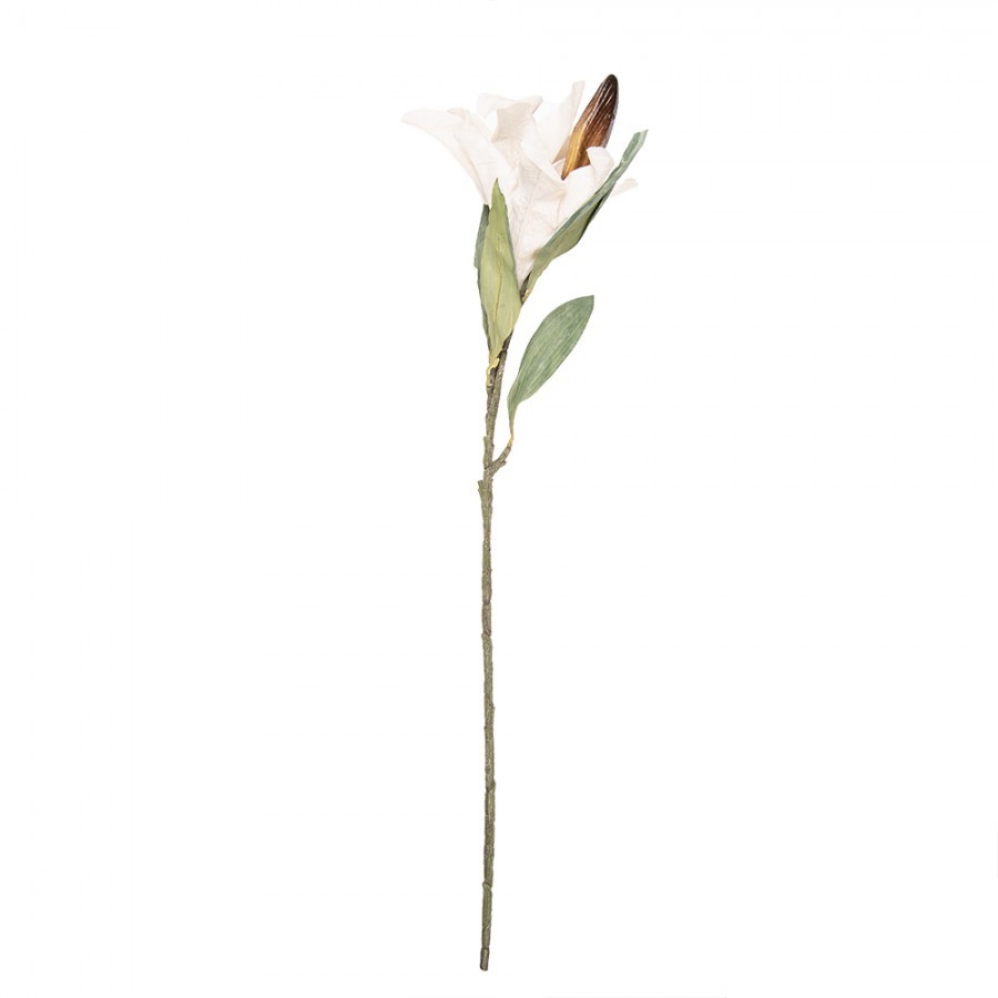 Artificial Flower 88 Cm Beige Plastic - 12*16*88 cm