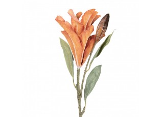 Artificial Flower 88 Cm Orange Plastic - 12*16*88 cm