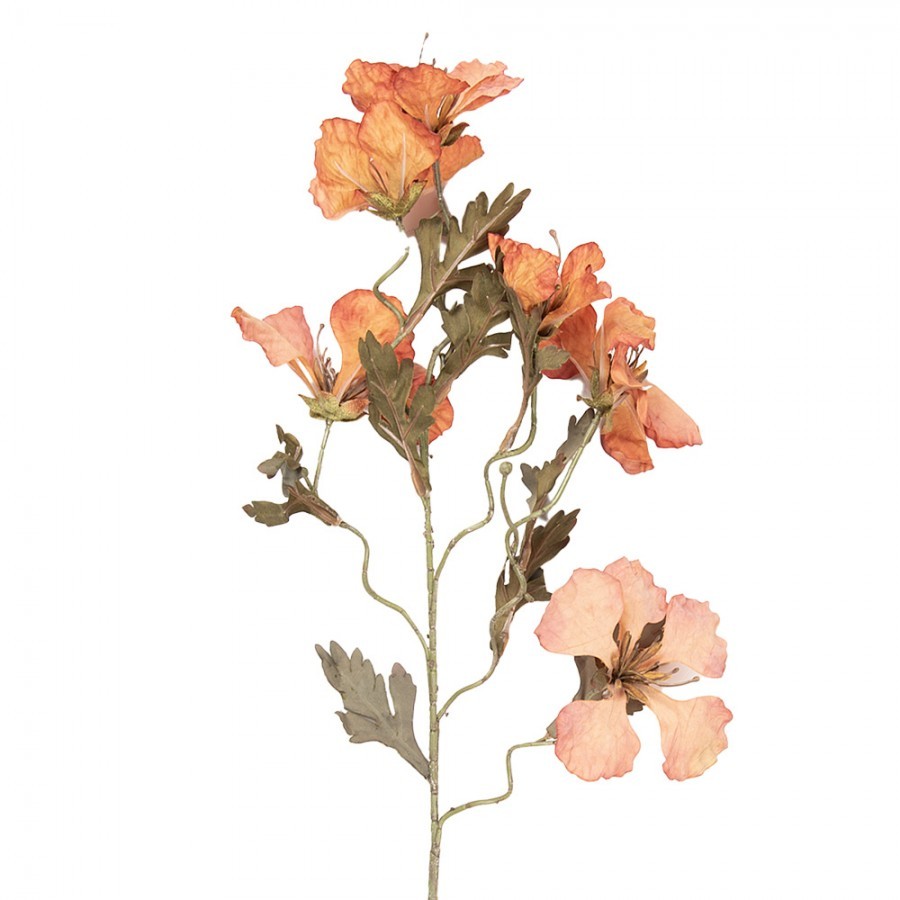Artificial Flower 82 Cm Orange Plastic - 8*20*82 cm