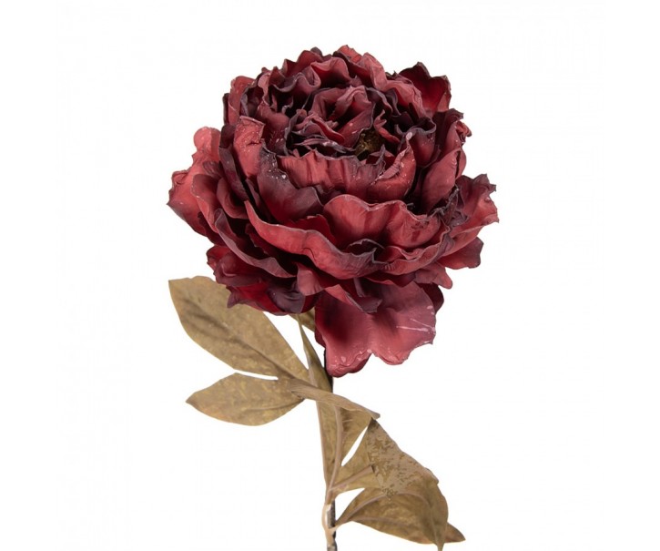 Artificial Flower 70 Cm Red Plastic - 14*14*70 cm Clayre & Eef