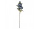 Artificial Flower 72 Cm Blue Plastic - 16*16*72 cm Clayre & Eef