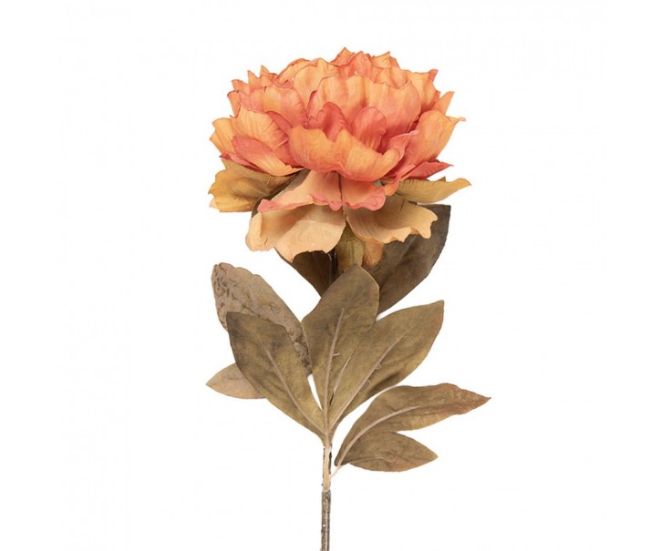 Artificial Flower 70 Cm Orange Plastic - 14*14*70 cm Clayre & Eef