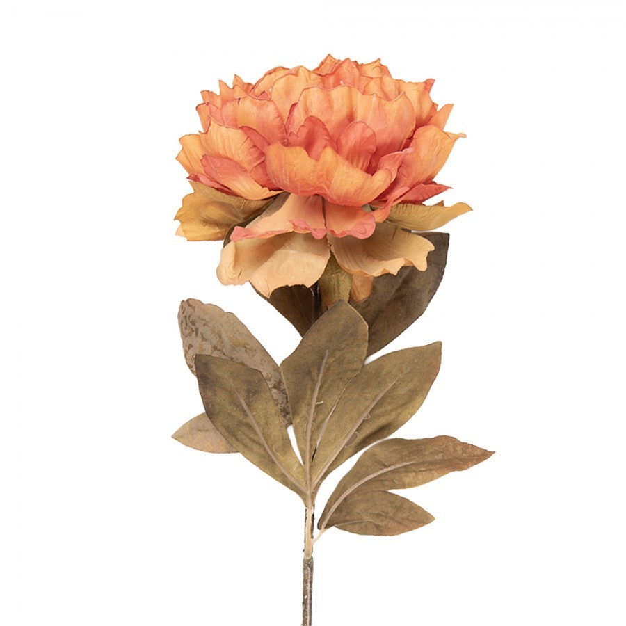 Artificial Flower 70 Cm Orange Plastic - 14*14*70 cm