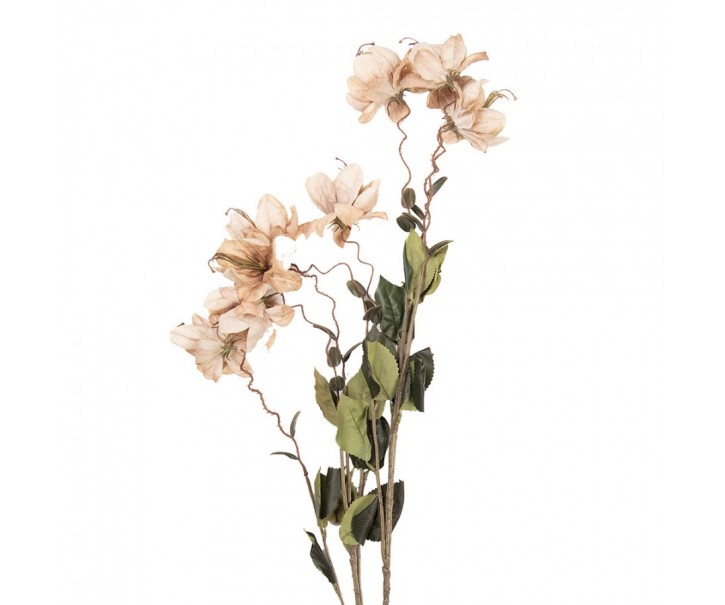 Artificial Flower 120 Cm Beige Plastic - 12*18*125 cm Clayre & Eef