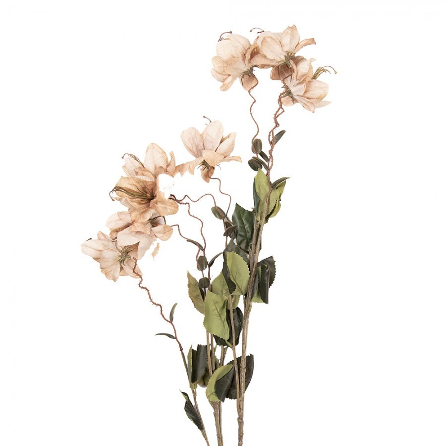 Artificial Flower 120 Cm Beige Plastic - 12*18*125 cm