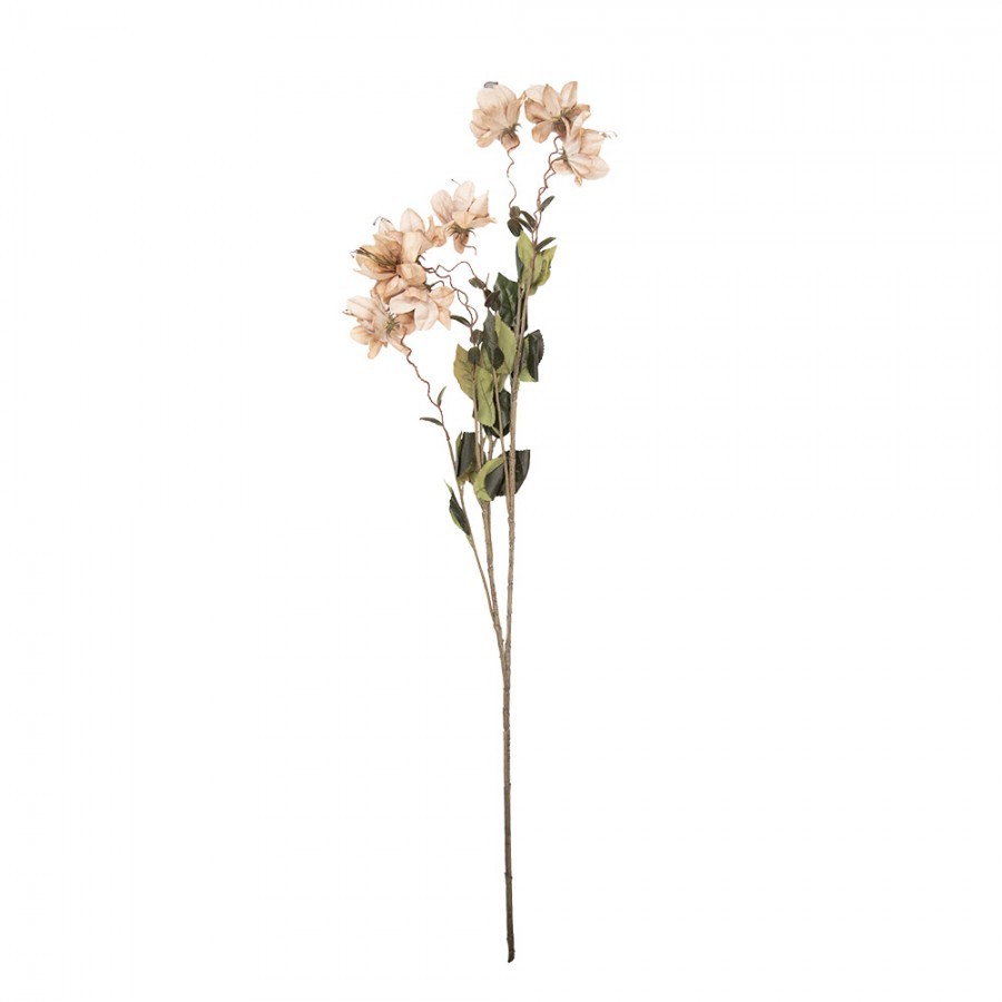 Artificial Flower 120 Cm Beige Plastic - 12*18*125 cm