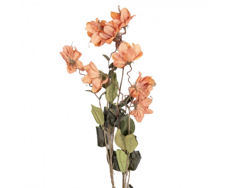 Artificial Flower 120 Cm Orange Plastic - 14*14*120 cm Clayre & Eef