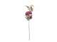Artificial Flower 78 Cm Purple Plastic - 14*14*78 cm Clayre & Eef