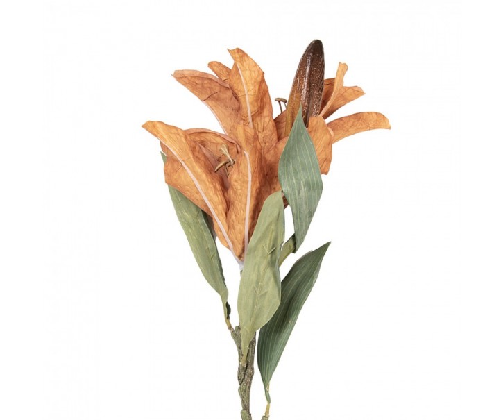 Artificial Flower 88 Cm Yellow Plastic - 12*16*88 cm Clayre & Eef