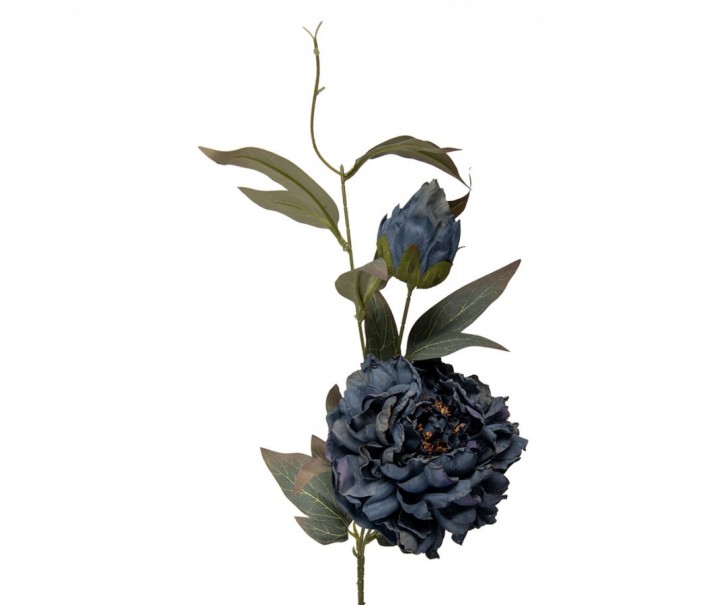 Artificial Flower 78 Cm Blue Plastic - 14*14*78 cm Clayre & Eef