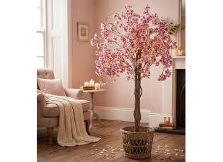 Dekorační strom broskvoň s růžovými květy Peach Blossom - 30*30*150 cm