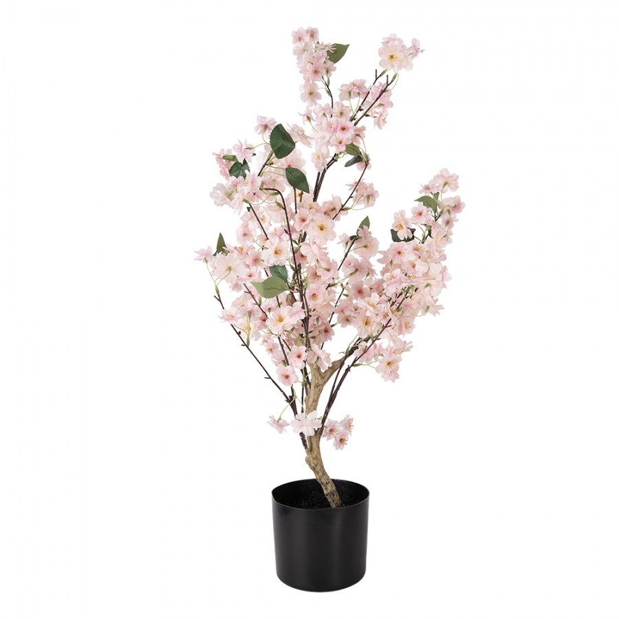 Dekorační stromek třešeň s růžovými květy Cherry Blossom - 30*30*90 cm 5PL0229
