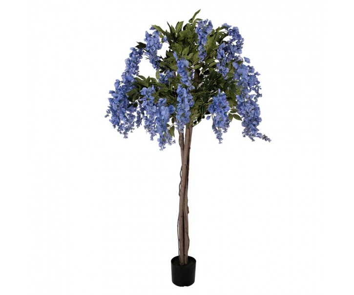 Dekorační strom s květy Wisteria Tree - 40*40*170 cm Clayre & Eef