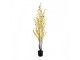 Dekorační keřík se žlutými květy zlatice Forsythia - 20*20*125 cm Clayre & Eef