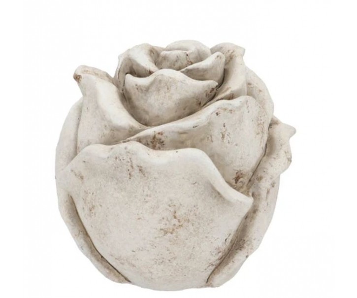 Cementová antik dekorace růže Saint antique Rose S - 9*9*8 cm daan kromhout