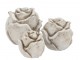 Cementová antik dekorace růže Saint antique Rose L - 13*13*13 cm daan kromhout