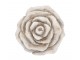 Šedá antik cementová dekorace růže Rose M - 11*11*11 cm daan kromhout