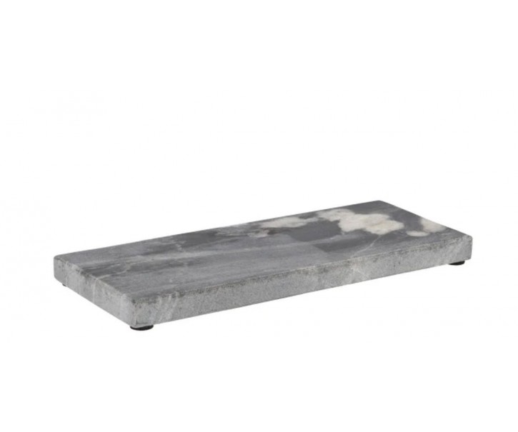 Šedý mramorový podnos Marble grey - 23*9,5*1cm daan kromhout