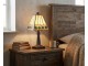Stolní lampa Tiffany Pyramid - Ø 20*30 cm Clayre & Eef